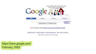 Evolution of Google | google.com homepage evolution | history 1998-2021