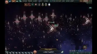 Xenophobic Fallen Empire vs Enigmatic Fortress - Stellaris