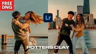 Potters Clay Lightroom Preset Tutorial | Mobile Lightroom Tutorial | Free Lightroom Presets DNG