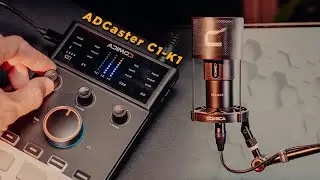 BỘ MIC THU ÂM CHO DÂN PRO | Comica ADCaster C1-K1