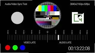 Audio Video Sync Test FREE - 45min - CasaMilan Live Production