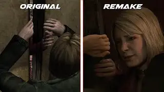 Silent Hill 2 - Maria Elevator Scene Comparison [Original vs HD Collection vs Remake]