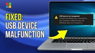 How to Fix USB Device Not Recognized Error on Windows 11 (Full Guide)