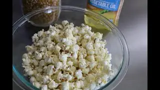 Popcorn for 20 cents. How to popcorn.