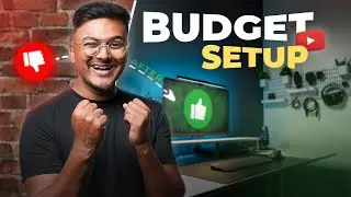 Building YouTube Studio Setup at Every Budget (₹500 to ₹5000) 🔥