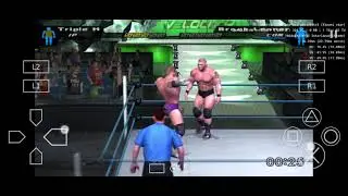 PS2 games on Android | AetherSX2 PS2 Emulator running WWE : Here comes the pain 2x resolution