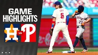 Astros vs. Phillies Game Highlights (8/28/24) | MLB Highlights