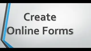 Create Online Forms