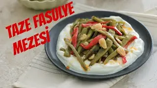 YOU WILL LOVE THIS SHAPE OF BEANS! FRESH BEANS WITH YOGHURT