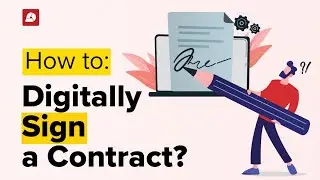 How to Digitally Sign a Contract on your PC - Get PDF contract / agreement digitally signed