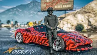 ТОПОВАЯ МАШИНА ИЗ ЛЕТНЕГО ПРОПУСКА В ГТА 5 РП/GTA 5 RP BURTON