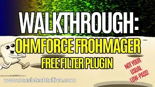 Ohmforce Frohmage:  Free Filter Plugin