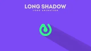 After Effects Tutorial: How to Make Long Shadow Logo Animation in After Effects