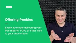 Offering freebies - How to send opt-in freebies (and automate the process) in MailerLite Classic