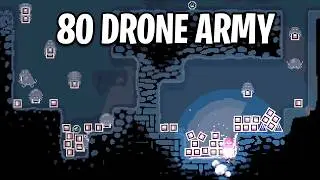 My AI Drone Army made me insanely Rich | Dome Keeper