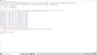 Threading in Python (Thread & Threading)