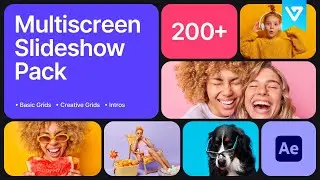 Multiscreen Slideshow Pack | Easy Edit Pro| After Effects Tutorial | Effect For You