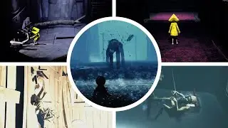 Little Nightmares I + II - All Bosses You can End