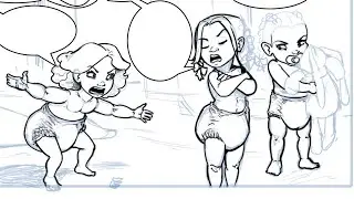 Inking Tales from the Crib Keeper 12