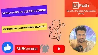 OPERATORS UIPATH STUDIO | BY MILIND