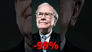 Lost 99% and Still Billionaire? Warren Buffett | Finance Fun Facts | Sub for More | #shorts