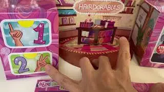 Евуля распаковывает питомцев Hairdorables pets series2