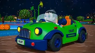 Halloween Wheels on the Taxi + More Baby Songs & Cartoon Videos for Kids