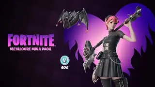 New 'Mina Park' Skin Showcase (Metalcore Mina Starter Pack) 😍❤️