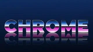 Chrome Text Effect in GIMP