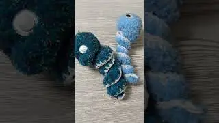 МК змейка спиралька будет на моем канале дзен #crochet #handmade #funny #diy #knitting