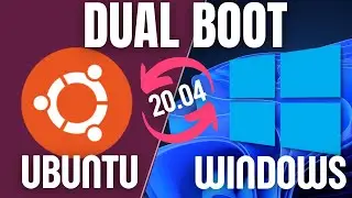 How to Dual Boot Ubuntu 20.04 LTS and Windows 10 - UEFI Linux