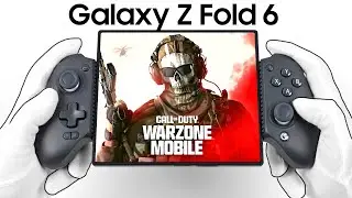 Samsung Galaxy Z Fold 6 Unboxing - $1900 Foldable Phone Gaming (GameSir G8+)