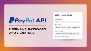 How to get PayPal API Username, Password and Signature | Integrate PayPal on WooCommerce