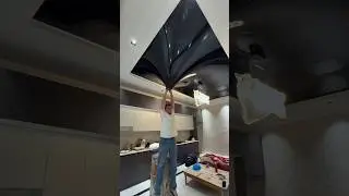 Stretch Ceiling Installation.