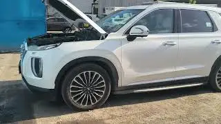 Hyundai Palisade прожигаем сажевый фильтр тк машинка почему-то не хотела это делать сама.