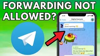 Solve✅ Copying And Forwarding is Not Allowed in Telegram