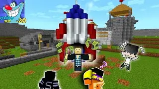 Elon Musk Joined our Minecraft smp | Oggy smp - 20 | Basu Plays