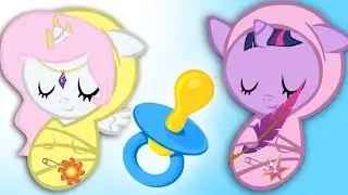Pocket, home pony 2. Raise pony Princess Celestia from my little pony cartoon for children