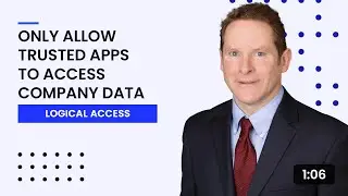 Only Allow Trusted Apps to Access Company Data