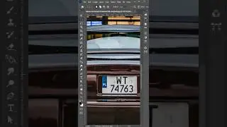 Remove car number plate in photoshop tutorial 