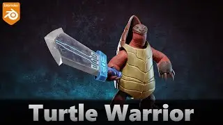 Sculpting in Blender 3.5 || 61 - Turtle Warrior