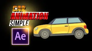 After Effects Tutorial | Simple Car animation in Adobe After Effects 
