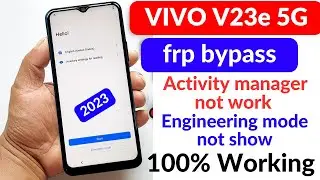 Vivo Frp Android 13 WithOut Pc | 2023 | Vivo V23 Pro 5G Frp Bypass WithOut PC Android 13 new mathod