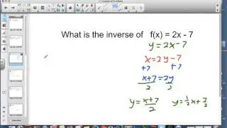 Finding inverses