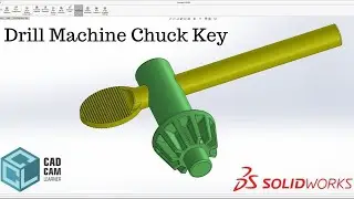 Solidworks Tutorial I Design Drill machine chuck key in Solidworks I Beginners I Part I Assembly