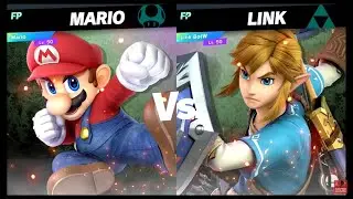 Super Smash Bros Ultimate Amiibo Fights – vs the World #3 Mario vs Link