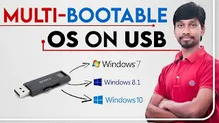How To Create Multi Bootable Pendrive in Hindi | Windows 7,8,10 | Multiboot Pendrive Kaise Banaye