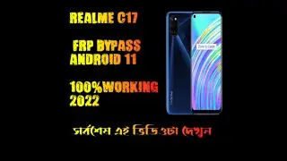 Realme C17 Frp Bypass Android 11  100% Working 2022