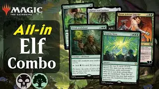 Foundations Combo Elves in the MTG Arena Standard Metagame Challenge