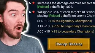 Double Legendary Event AND 6 Star Blessings GETTING STRONGER?! | Raid: Shadow Legends